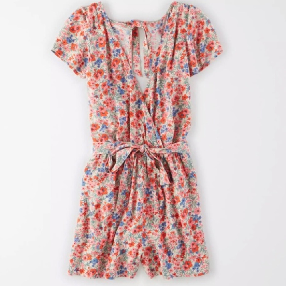 NEW American Eagle romper wrap front NWOT
